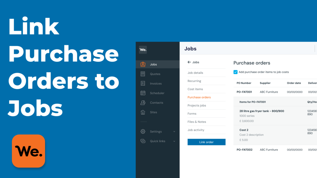 Streamline Your Workflow: Link Purchase Orders to Jobs in Workever Workever