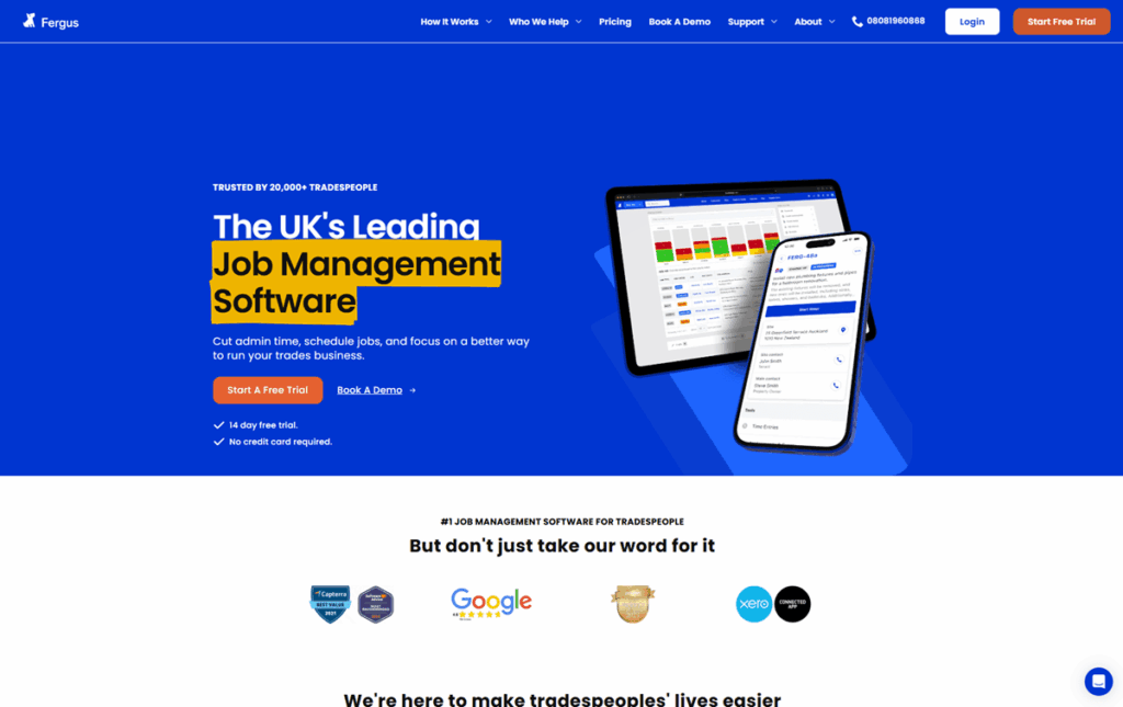 9 Best Job Management Software for Tradesmen [2026] Workever