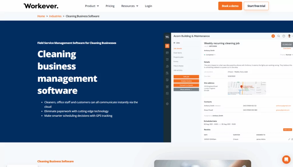 5 Best Cleaning Business & Job Management Software in 2026 Workever 5 Best Cleaning Business & Job Management Software in 2026 Workever
