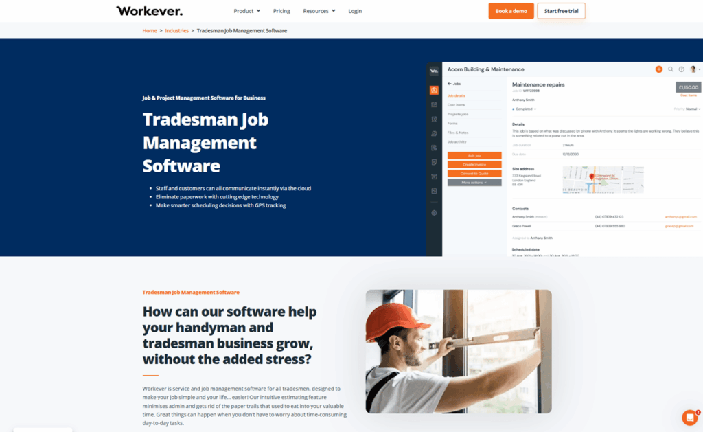 9 Best Job Management Software for Tradesmen [2026] Workever