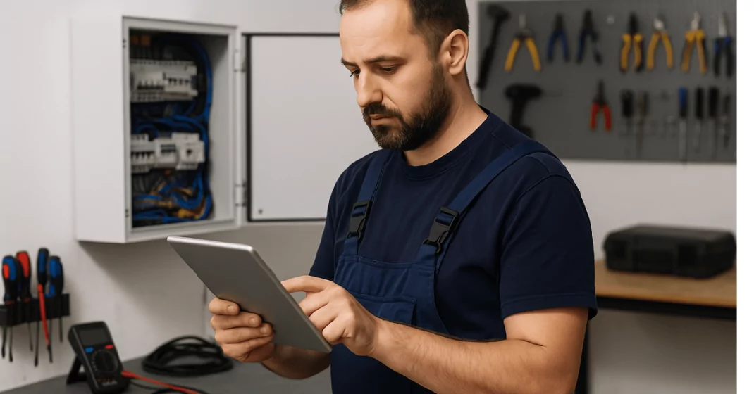 Electrician Job Management Software